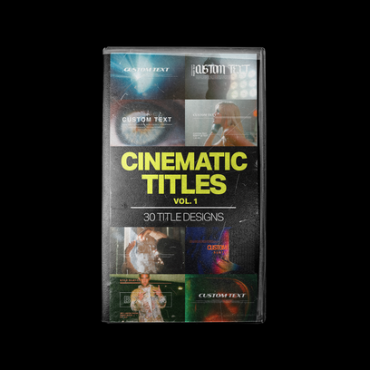 CINEMATIC TITLES VOL. 1
